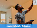 Serviço de Instalação Extrator de Cozinha