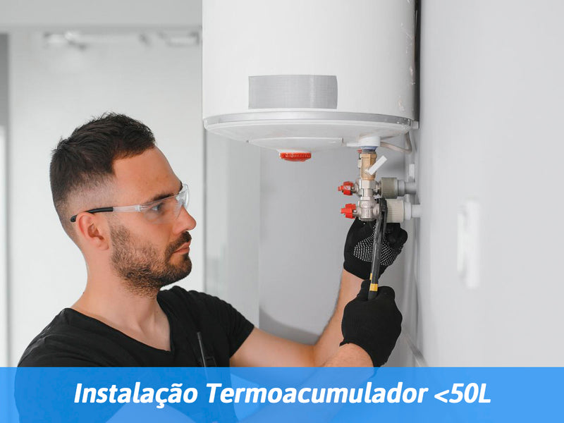 Serviço de Instalação Termoacumulador até 50L