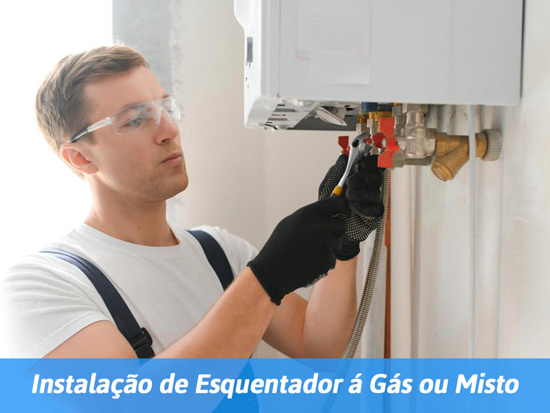 Serviço de instalação  Esquentador a Gás | Misto