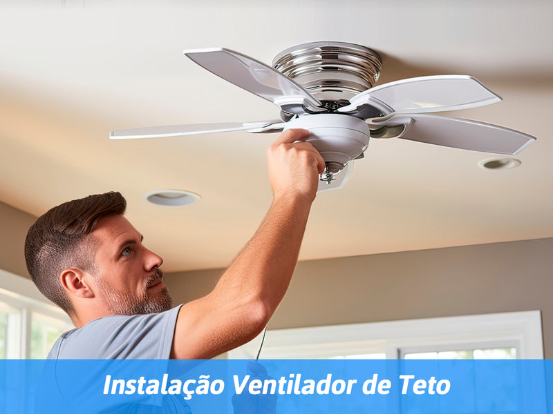 Serviço de Instalação Ventilador de Teto