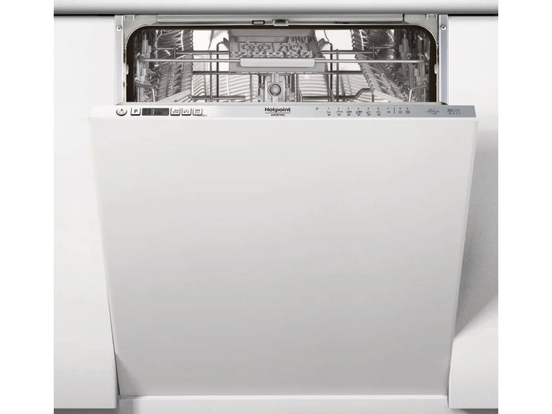 MÁQUINA DE LAVAR LOIÇA ENCASTE  HOTPOINT HIC 3C26 CW (14 Conjuntos - 59.8 cm - Painel Inox)