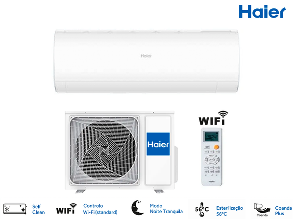 AR CONDICIONADO HAIER PEARL PREMIUM  PRE [ 9000 BTUs - Branco]