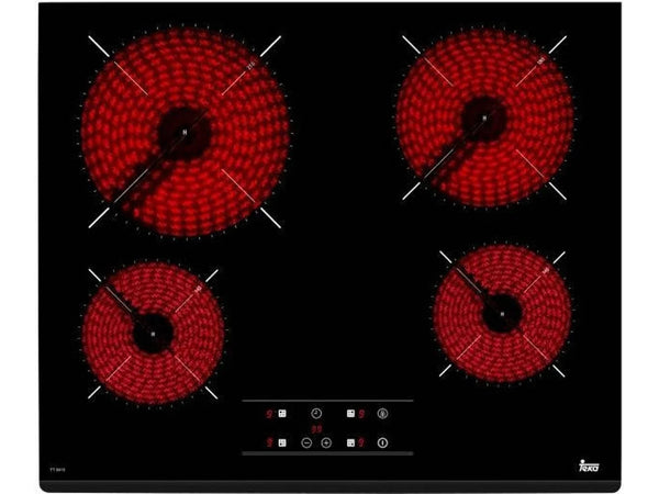 PLACA VITROCÊRAMICA TEKA TB6415 (Elétrica - 60 cm - Preto)